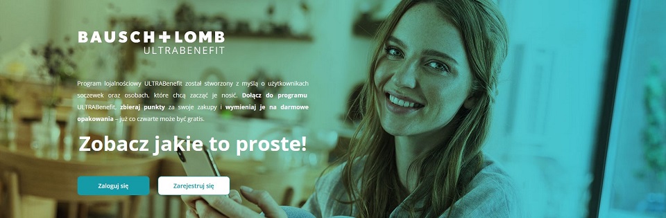 Program lojalnościowy: Bausch&Lomb ULTRABenefit