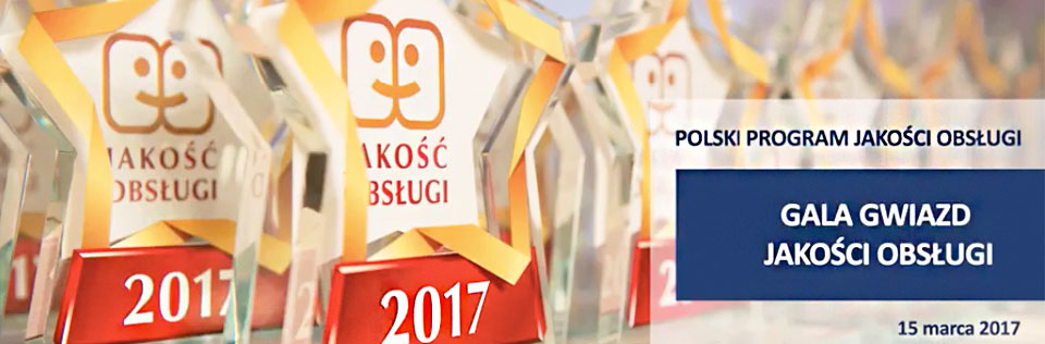 Programy lojalnościowe: Gala Jakości Obsługi 2017