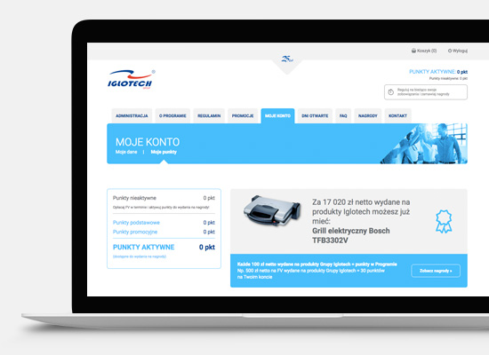 Program lojalnościowy: Iglotech – program lojalnościowy i system IT