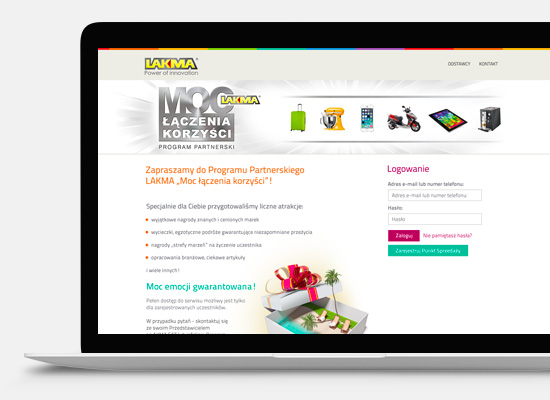 Programy lojalnościowe: Program partnerski LAKMA
